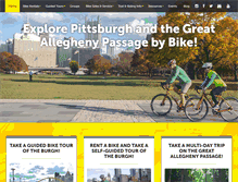 Tablet Screenshot of bikepittsburgh.com